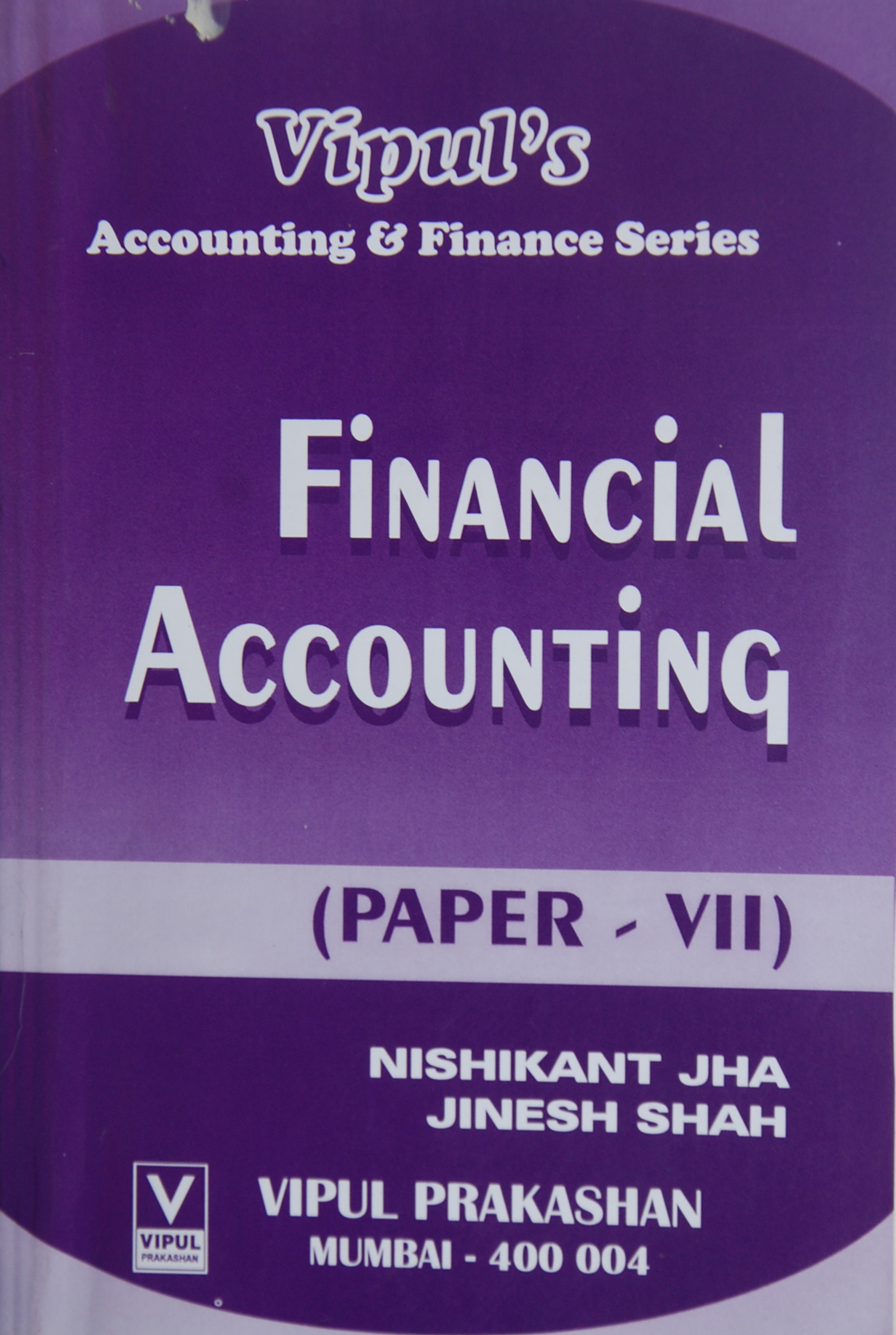 Financial Accounting - VI TYBAF